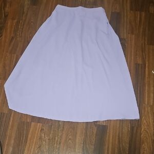 Elegant Lavender Women's Skirt